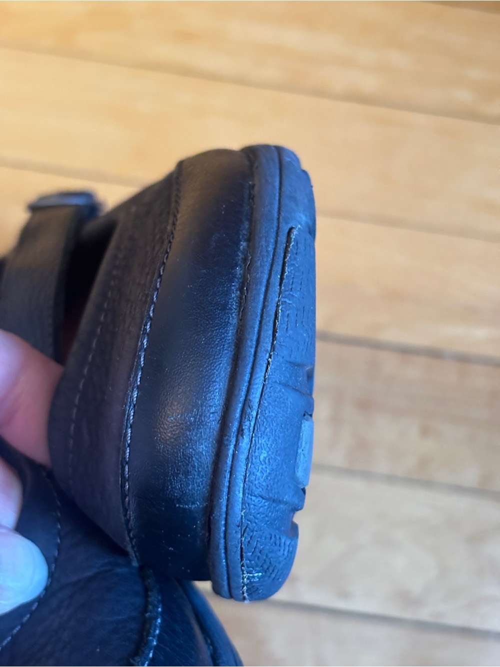 EUC Vintage Merrell Dassie MJ Black Leather Mary Jane Comfort Shoe | Women’s 8.5 - Picture 10 of 16
